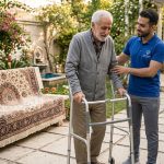 توانبخشی و همراهی سالمند در منزل