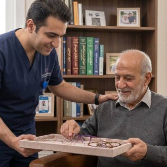 ویزیت چشم‌پزشکی در منزل